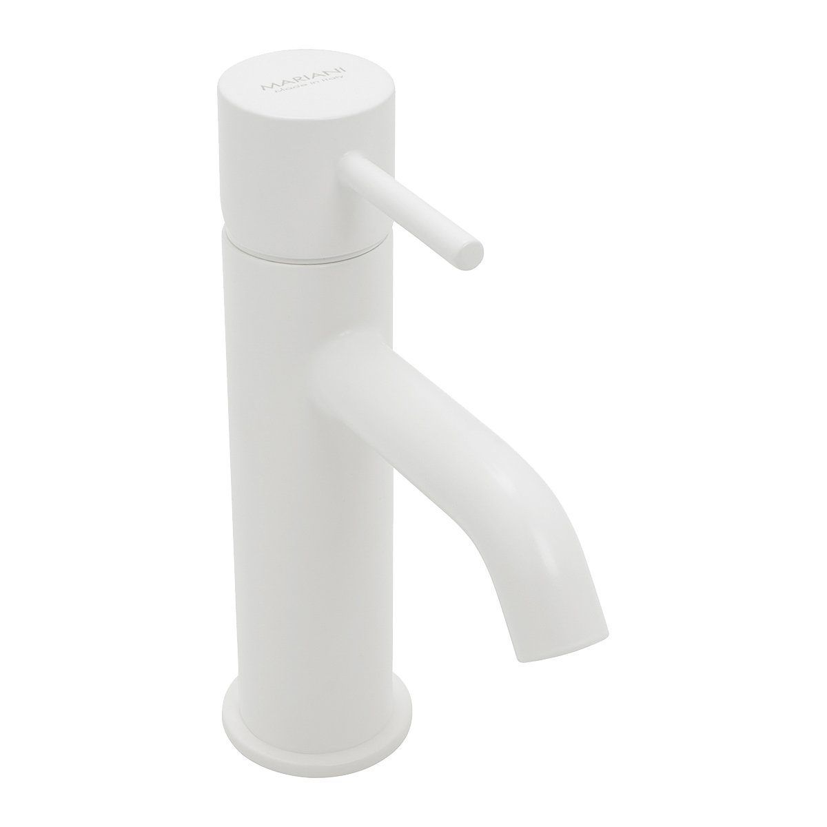 Смеситель для раковины mariani next a37380ns12, белый матовый