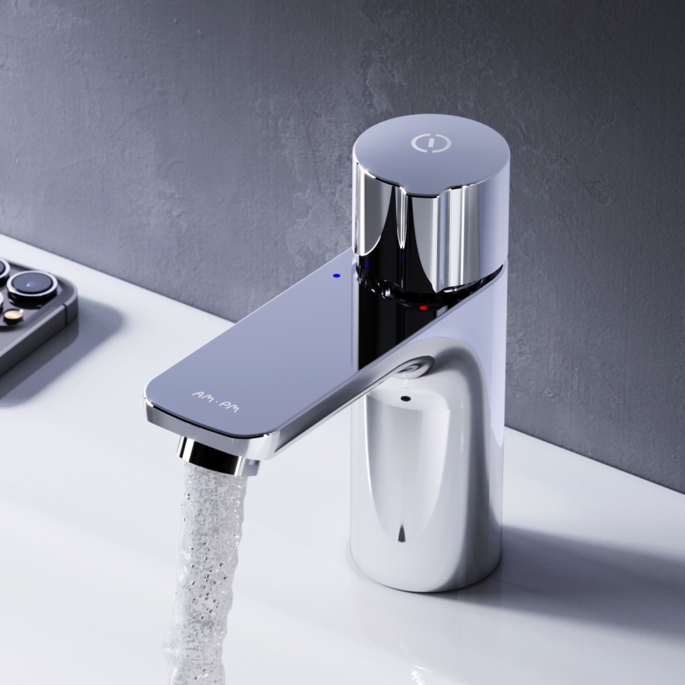 F85A02500_xxx  X-Joy, TouchReel смеситель для умывальника, хром, шт.