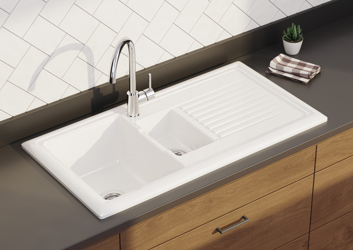 Смеситель для кухни VitrA Minimax S A42091EXP с поворотным изливом однорычажный хром латунь