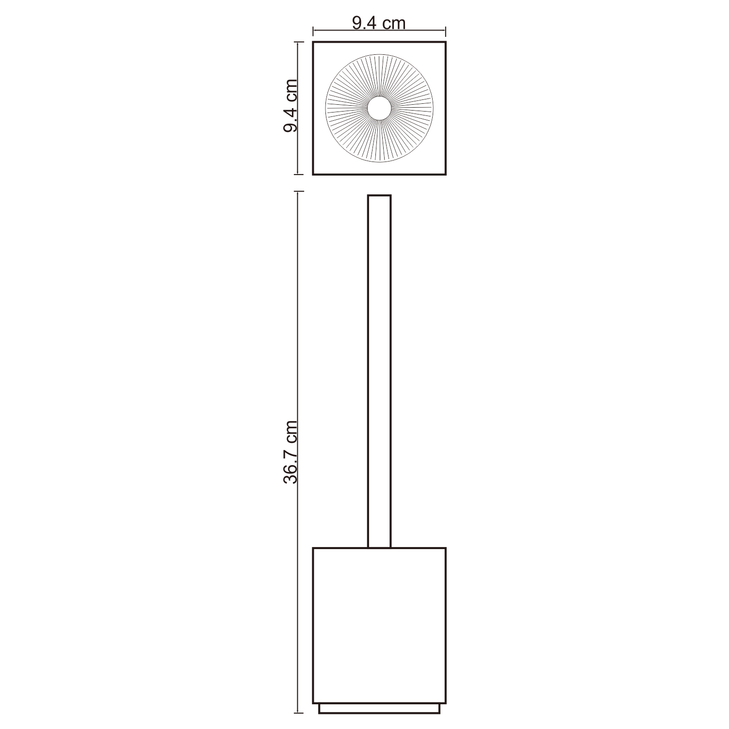 Leine k-3827 щетка для унитаза