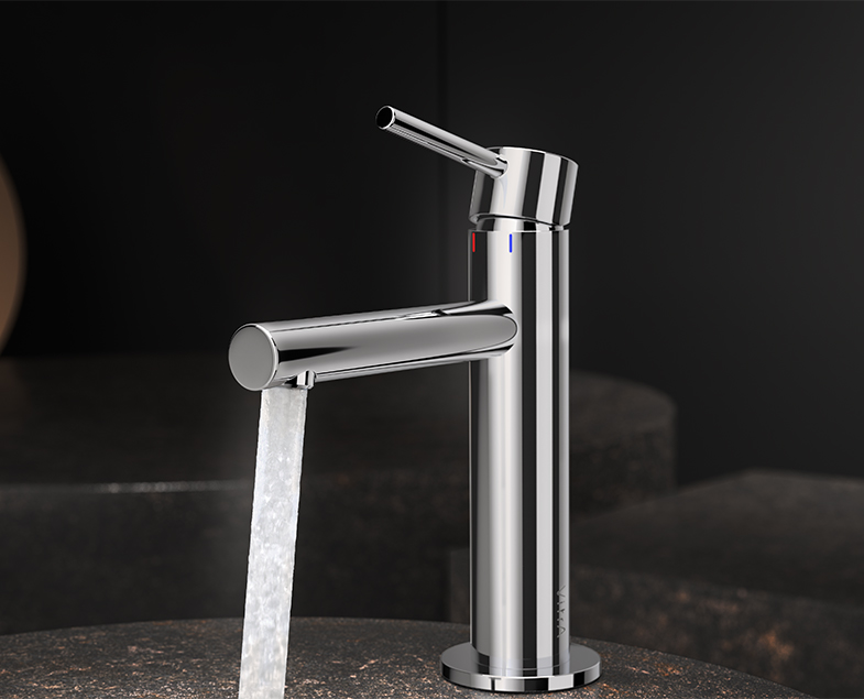 Смеситель origin для раковины, цвет хром