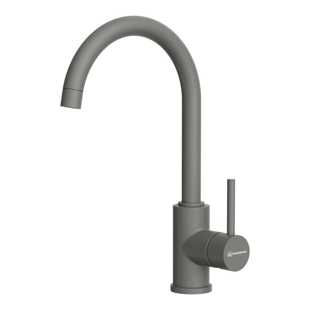 Смеситель для кухни omoikiri shinagawa-p-pl латунь/платина