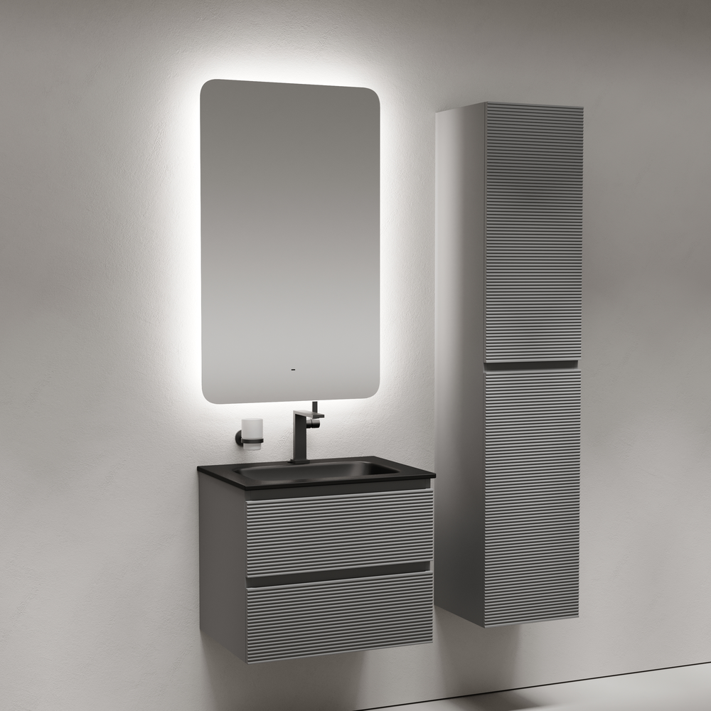 Зеркало для ванной комнаты SANCOS Ray 600х1000 c подсветкой, арт. RA600