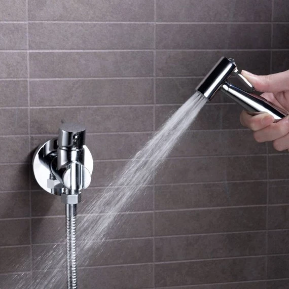 Гигиенический душ со смесителем и скрытой частью imex munich rdm001 chrome