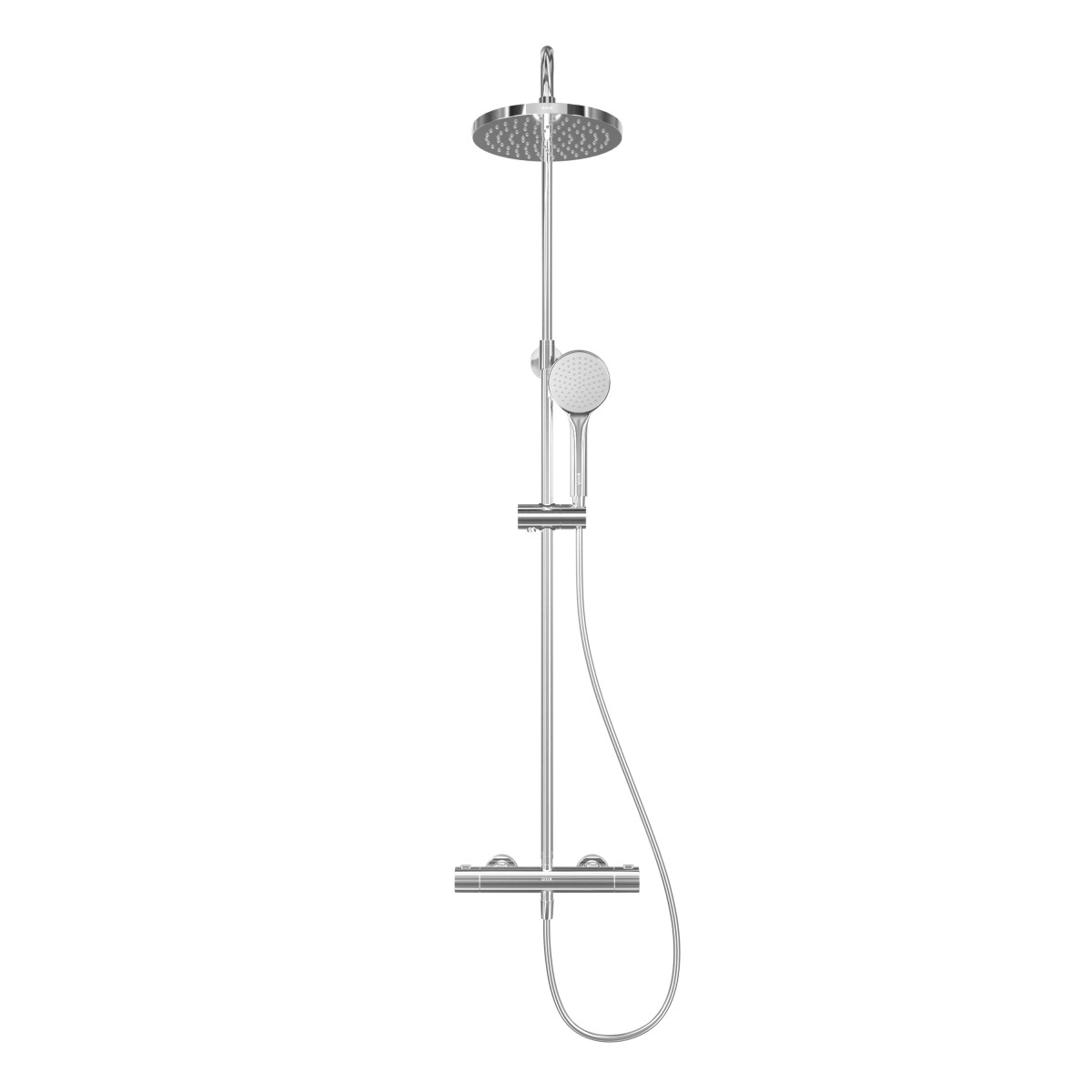 Душевая система VitrA Joy A47298EXP с термостатическим смесителем и ручным душем хром