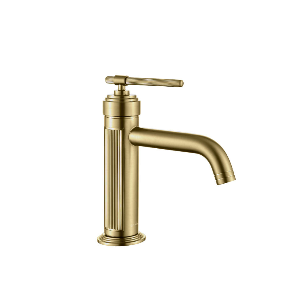 Смеситель для умывальника boheme eterna matt gold