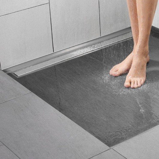 Viega Advantix Visign ER10 4983.10 арт. 753191 Душевой трап 1200 мм | комплект с декоративной панелью (нержавеющая сталь)