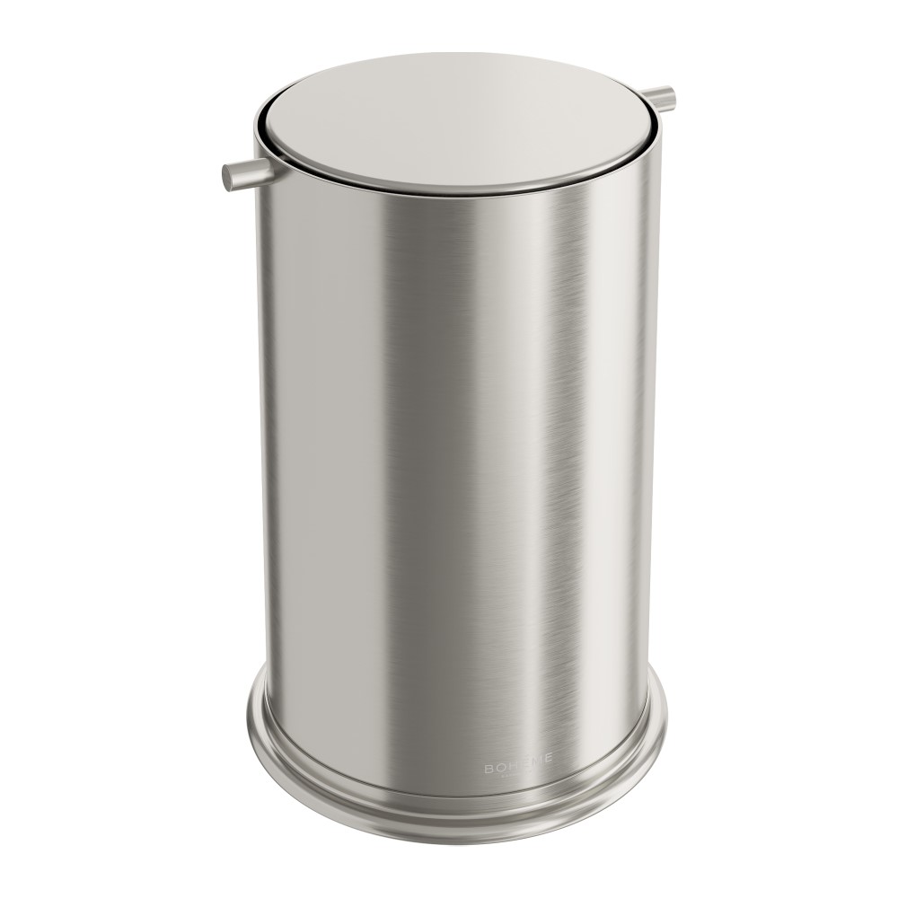 Ведро для мусора с вращающейся крышкой Nickel Brush