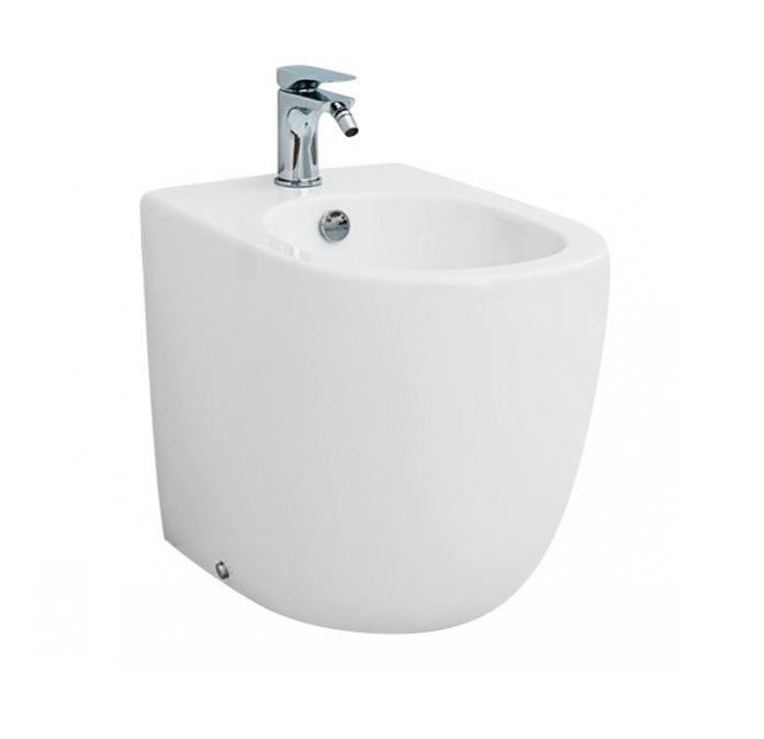 Биде напольное белый матовый 420x360x520 file 2.0 artceram