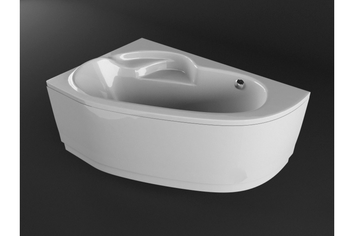 Ванна акриловая левосторонняя Relisan ARIADNA Гл000000533, 150x100