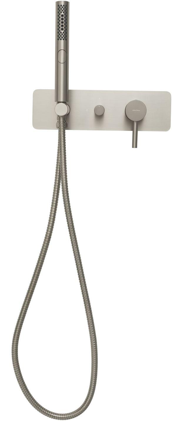 Смеситель для душа Allen Brau Priority 5.31009-BN (с внутренней частью, 2 хода) никель браш