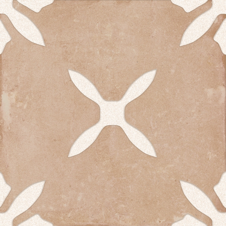 Керамогранит 40802 Pangea Clay Flower LT 22,3x22,3