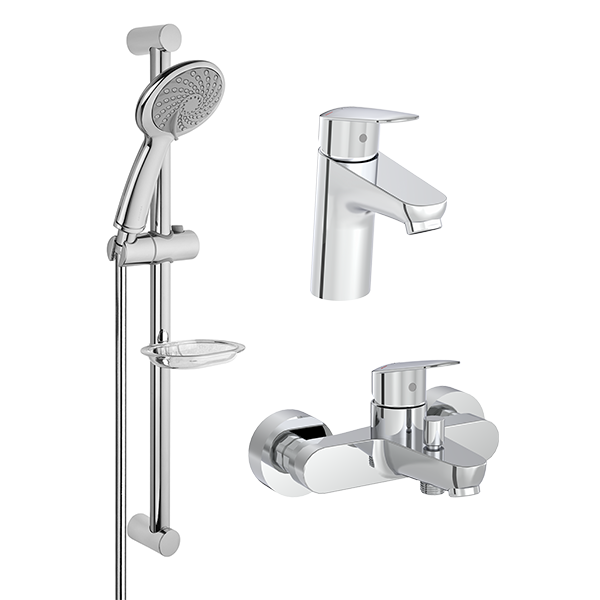 Смеситель для биде VitrA Flow Round A42302EXP однорычажный хром латунь