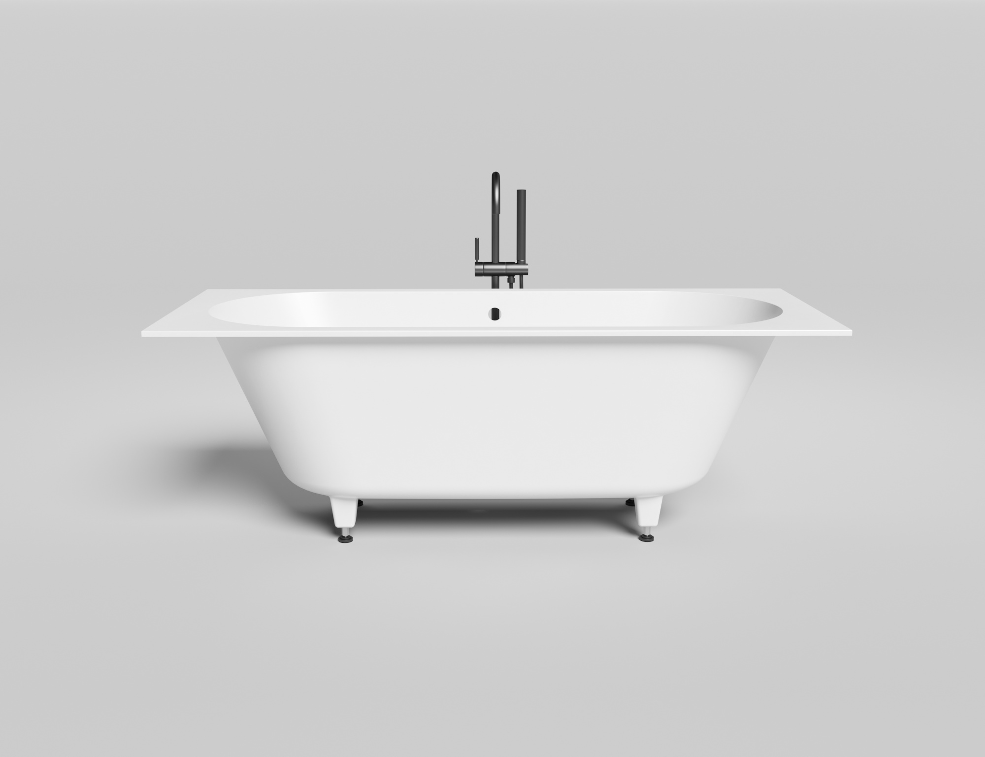 Ванна встраиваемая salini ornella axis 170x70 s-sense белый глянцевый