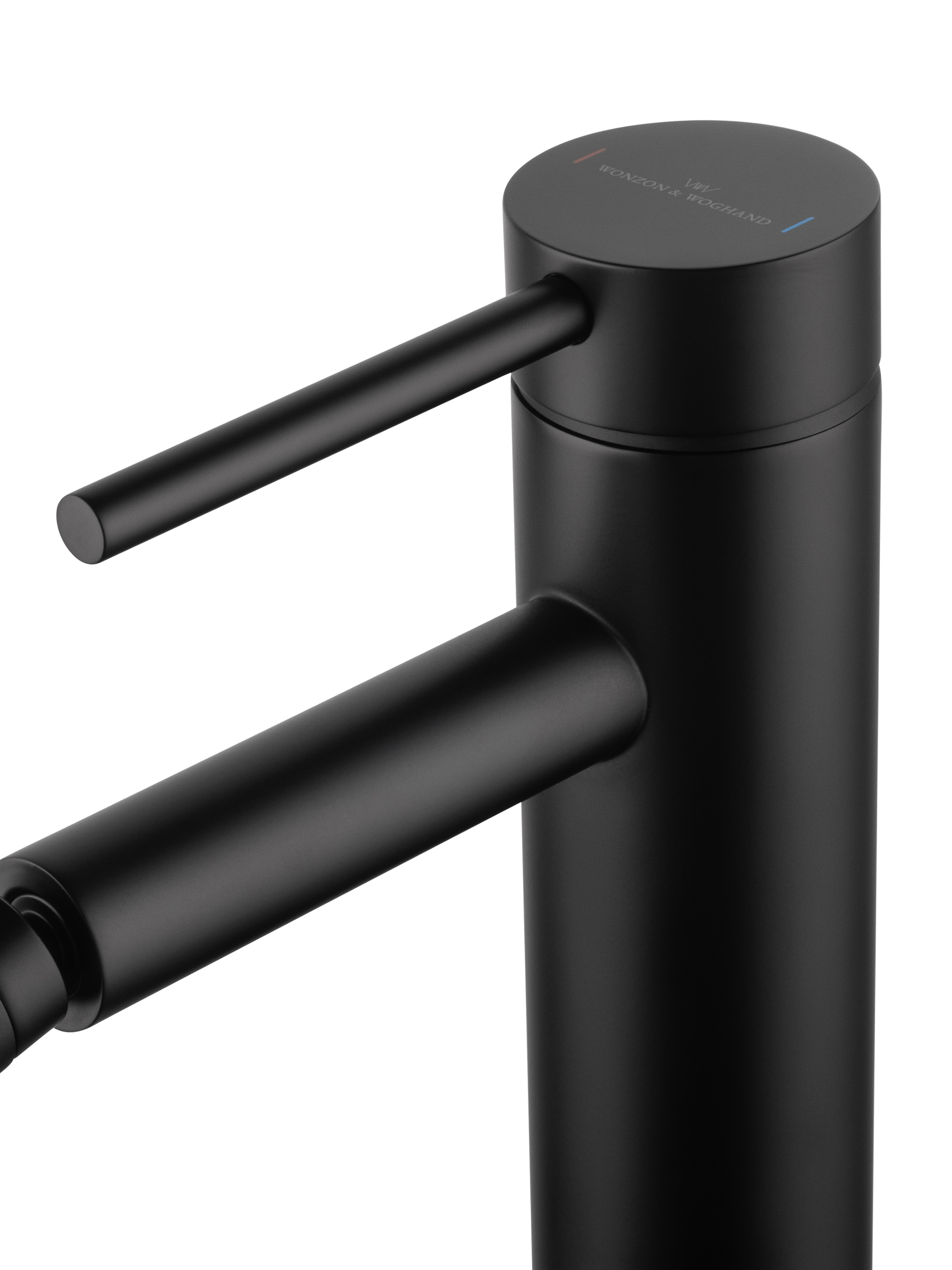 Смеситель для биде wonzon & woghand stick, черный матовый (ww-88339017-mb)