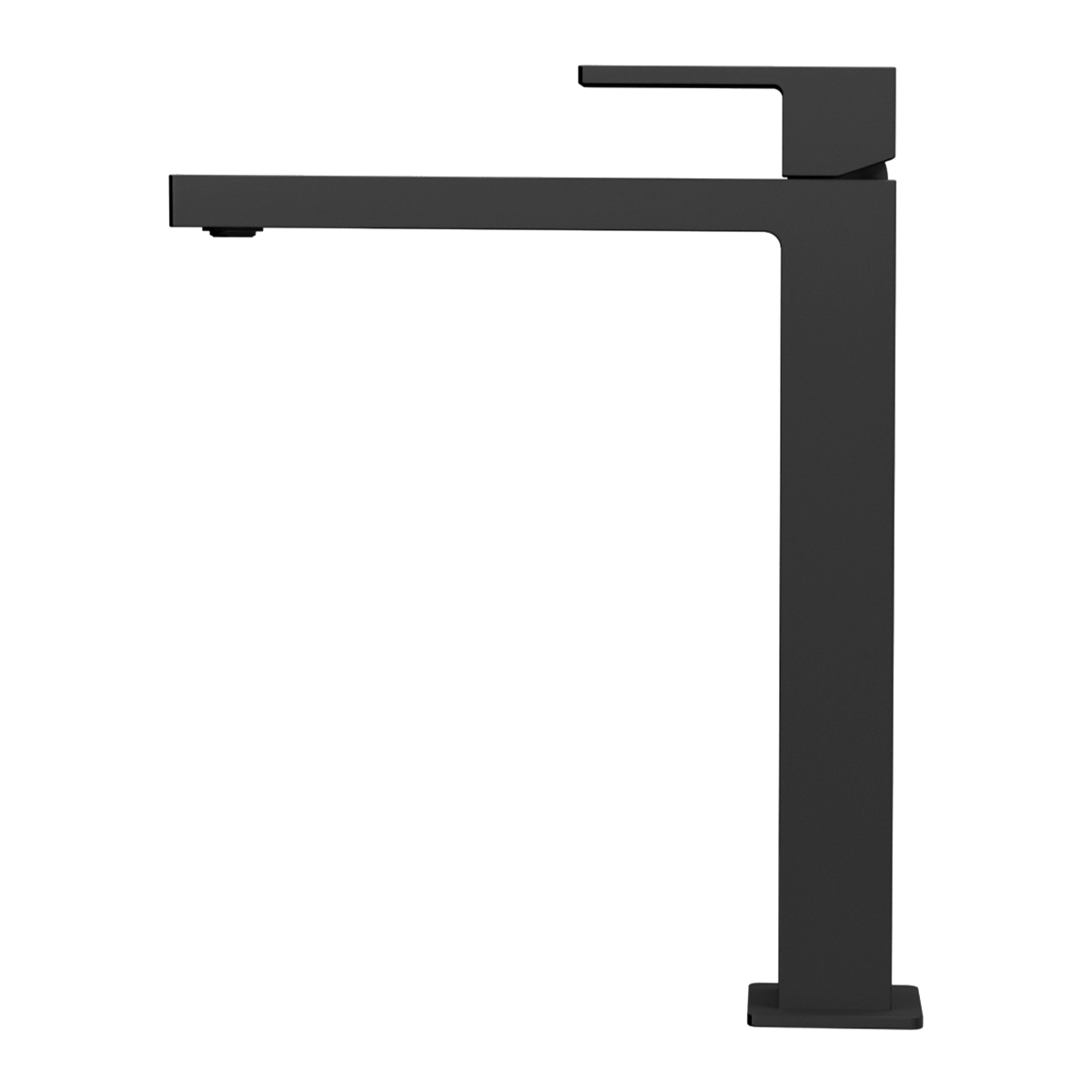 Смеситель для раковины mariani rebel a14398re12, черный матовый