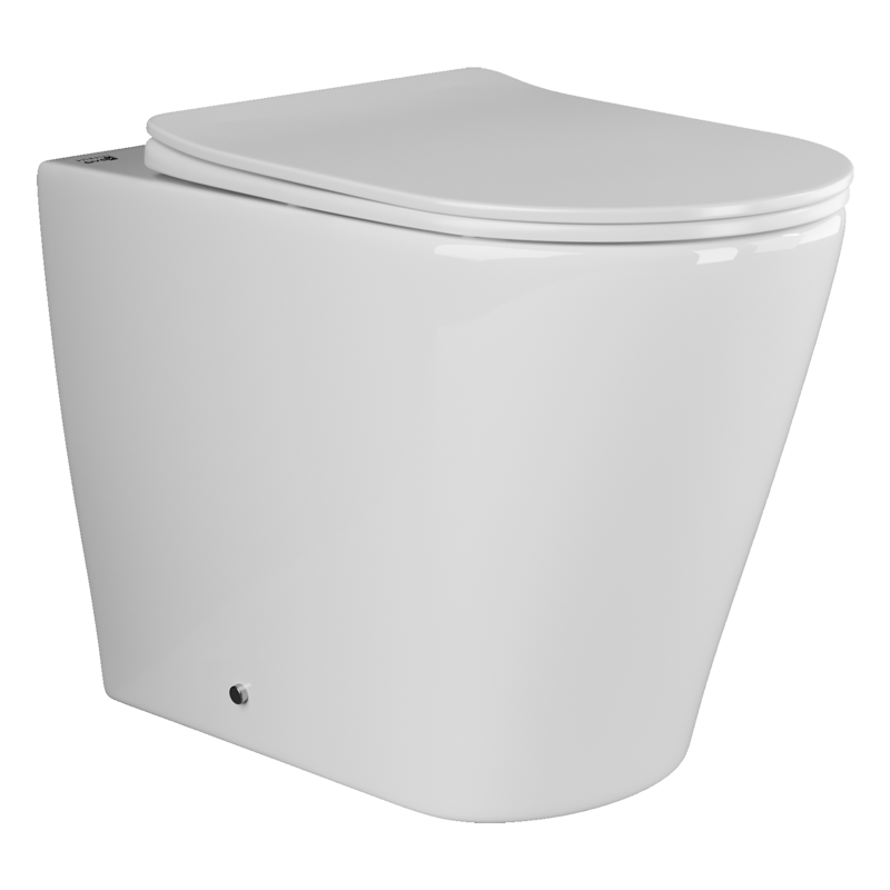 Напольный приставной унитаз highlight rimless