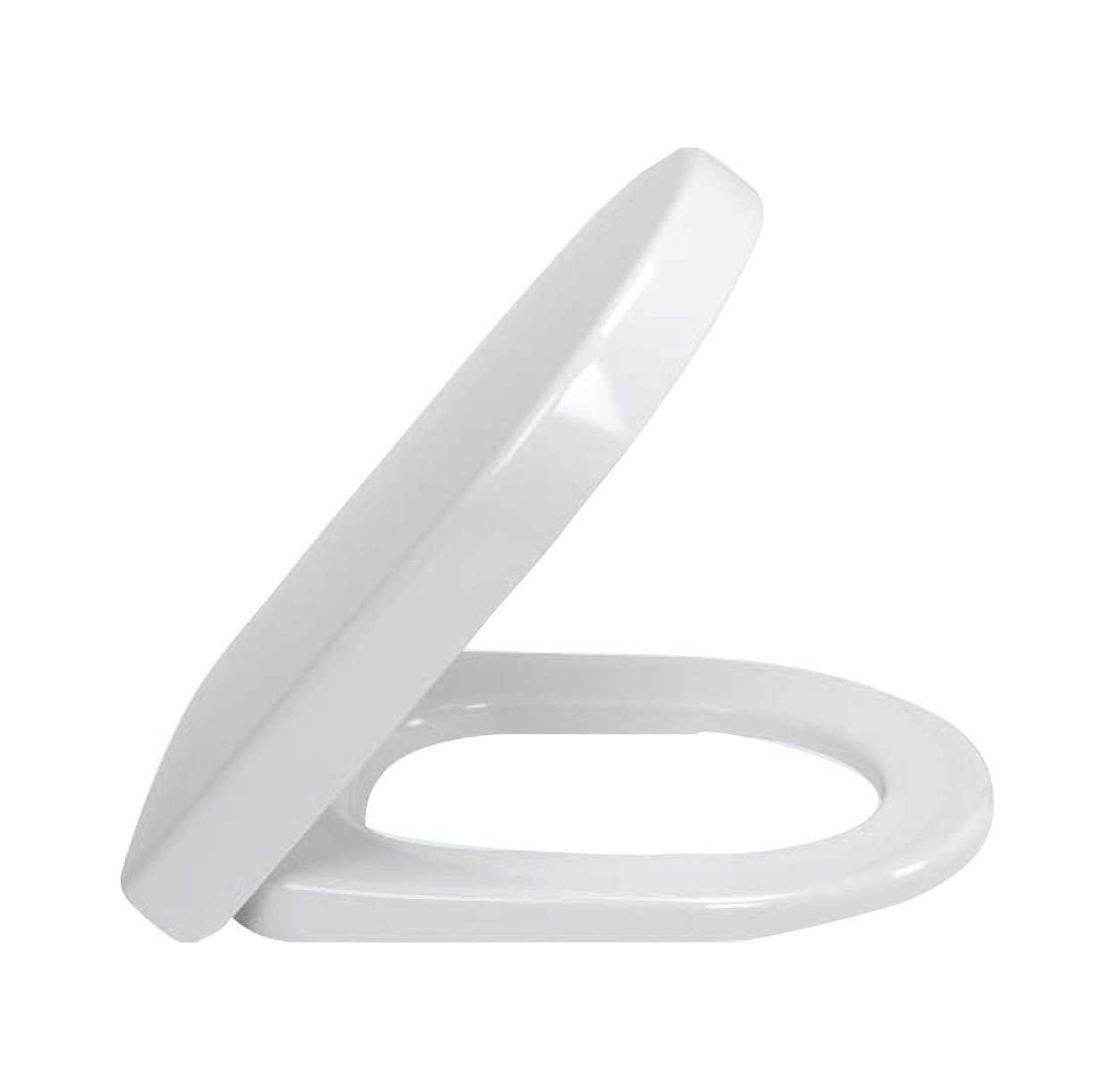 Сиденье с крышкой для унитаза белый глянцевый subway villeroy&boch