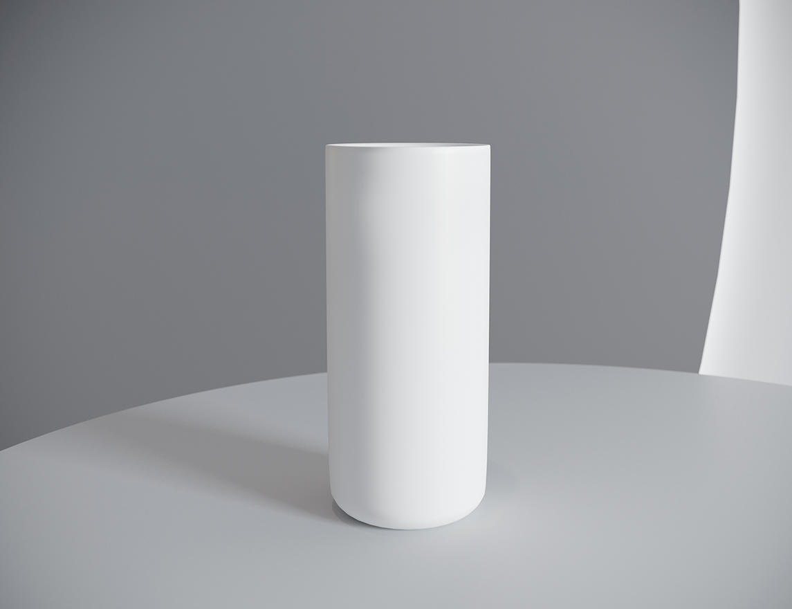 Стакан gocce матовая s-stone 60x60x120 на выбор по ral полностью salini