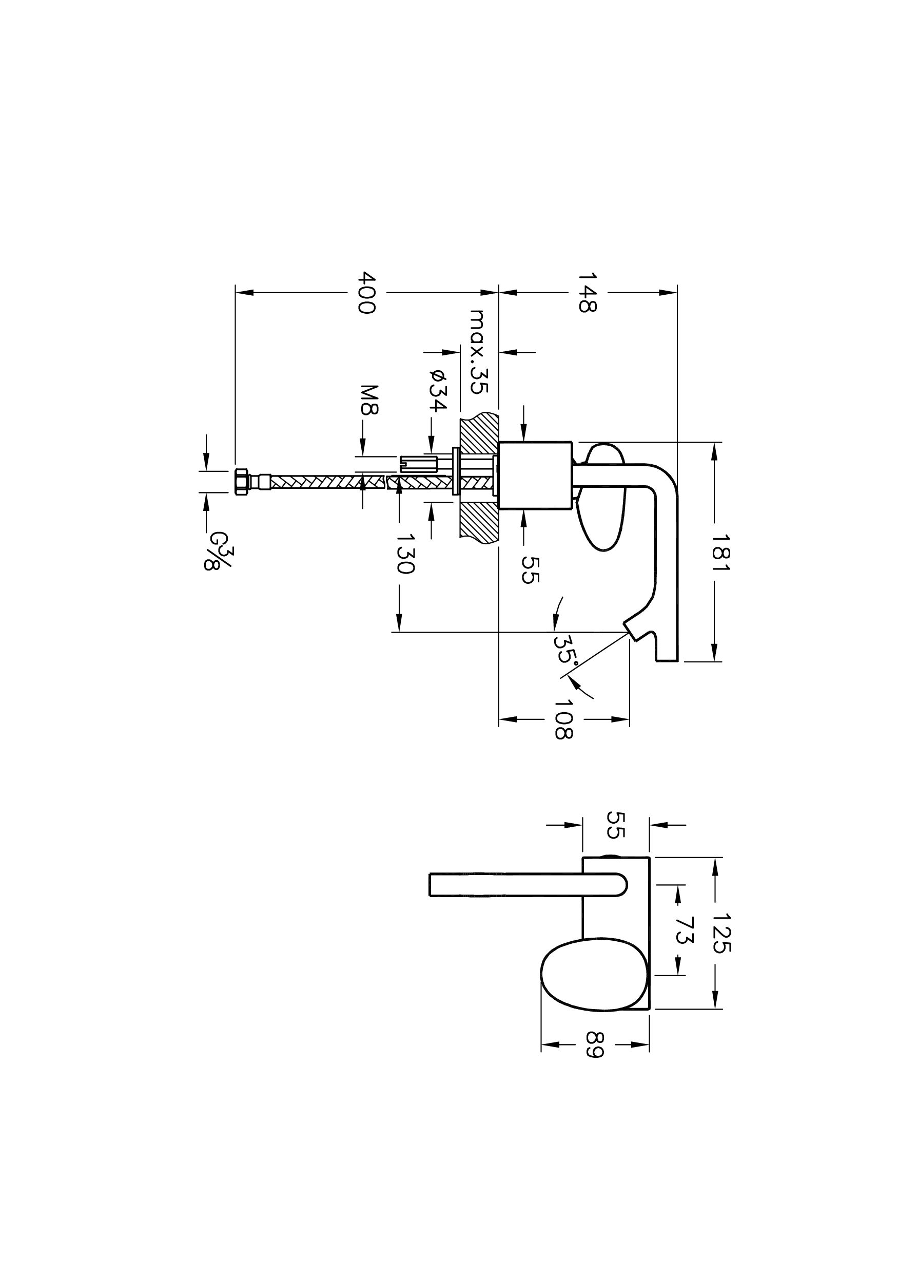Смеситель для раковины istanbul, хром