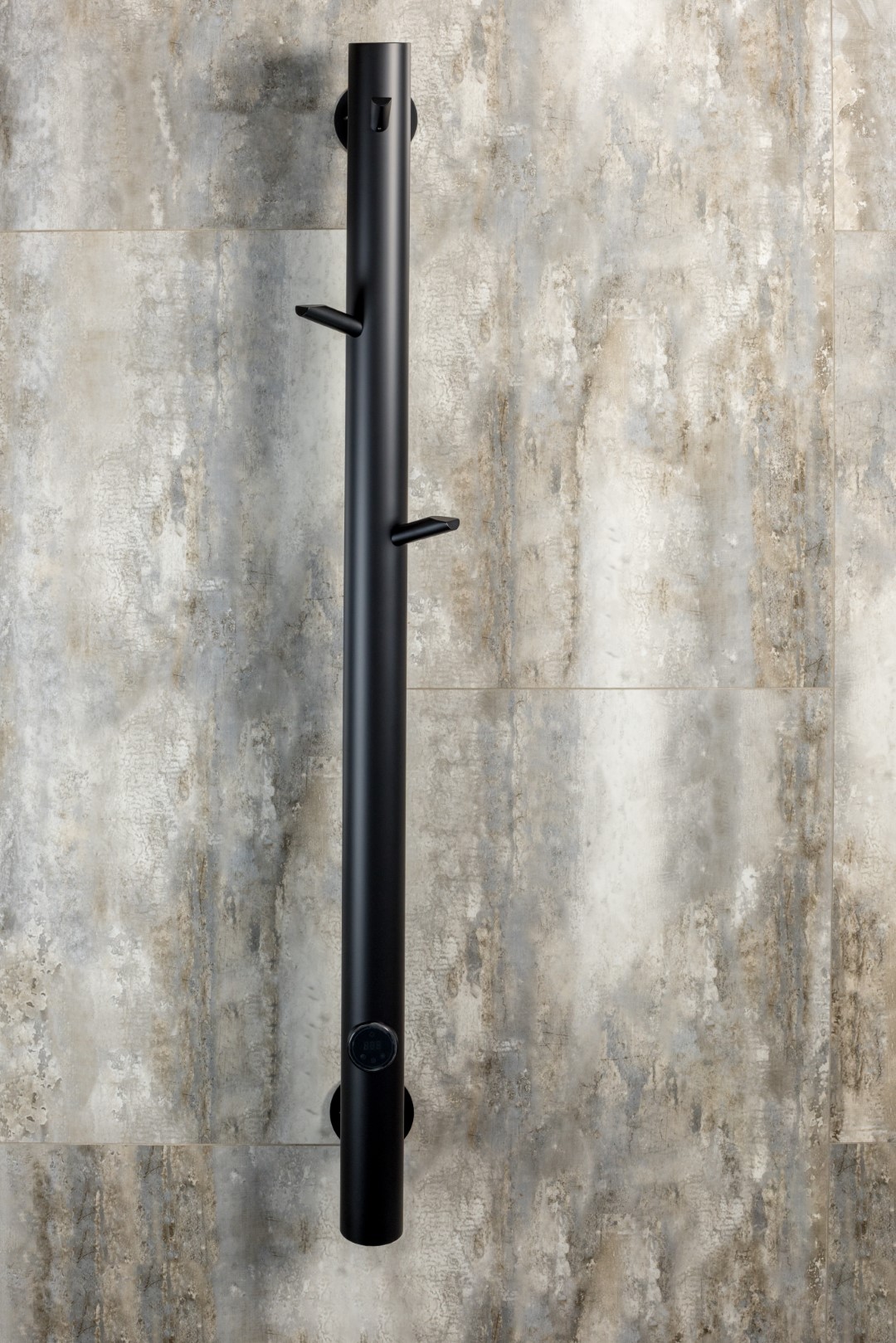 Полотенцесушитель электрический oak black 201 x 139 x 1500 мм. 724-b boheme