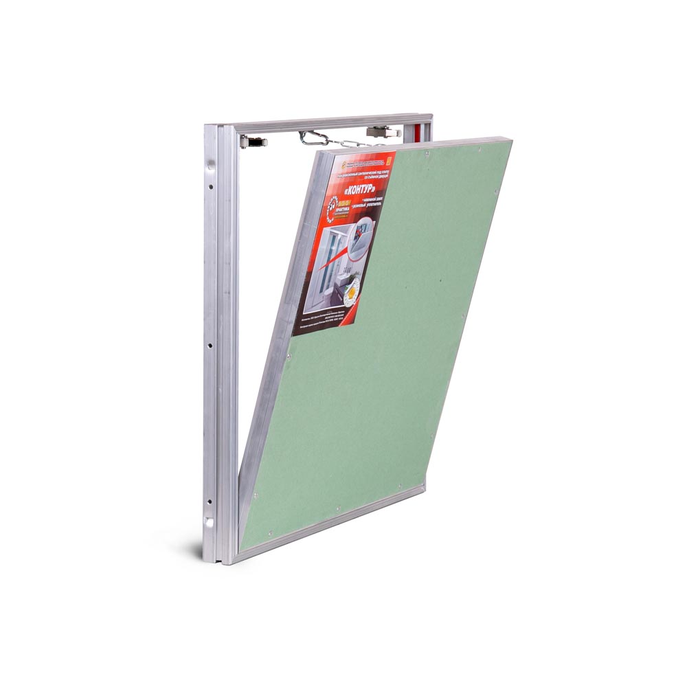 Люк со съёмной дверцей на цепочке «Контур» 500х500 мм