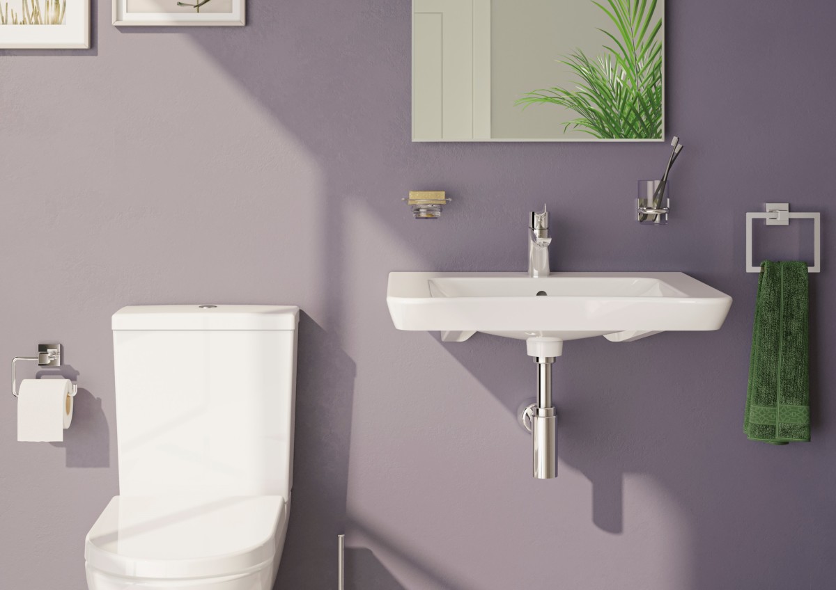 Смеситель для раковины VitrA AquaMed A42484EXP однорычажный хром латунь