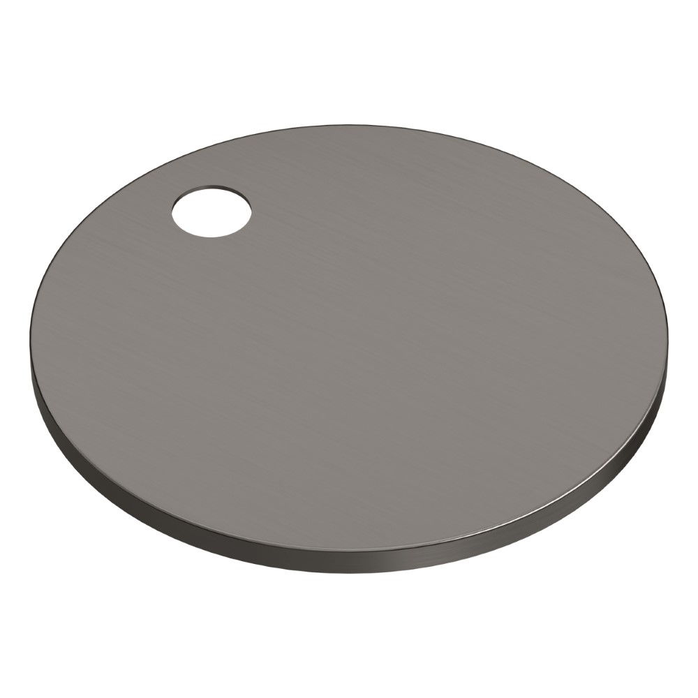 Крышка петли унитаза (большая) GunMetal