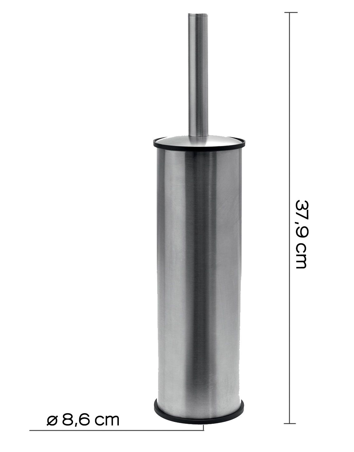 Ершик напольный project никель брашированный gedy