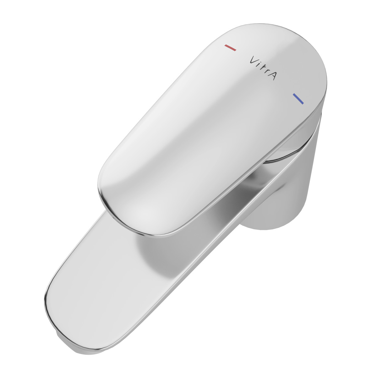 Смеситель для раковины VitrA Flow Round A42923EXP1 однорычажный хром латунь