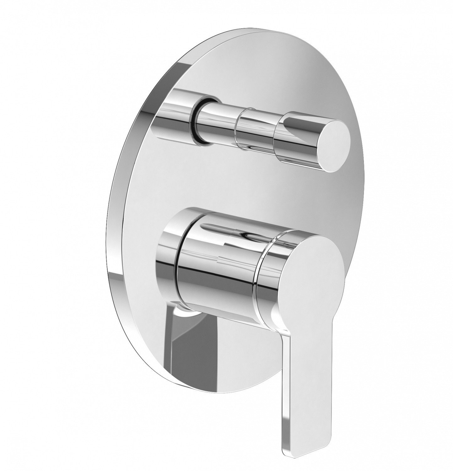 TVS10335300061 Architectura смеситель для душа с переключателем скрытый монтаж внешняя часть хром