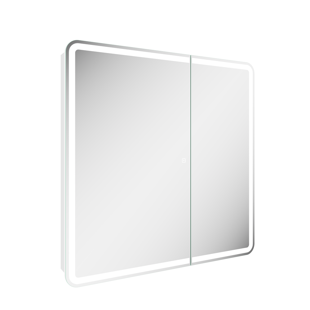 Зеркальный шкаф для ванной комнаты SANCOS Diva 800х149х800, с подсветкой, арт.DIV800