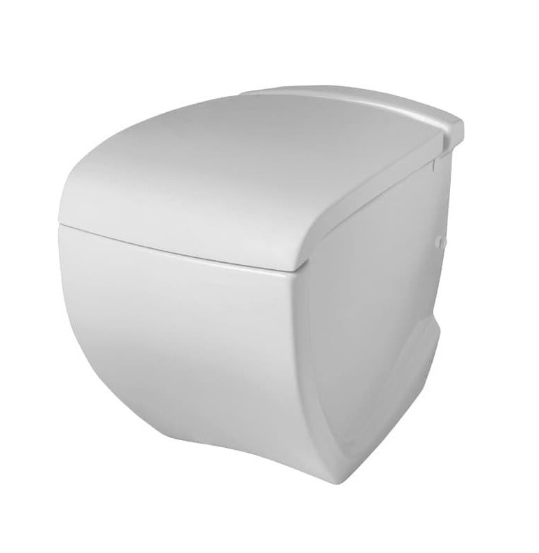 Унитаз пристенный напольный 460x380x545 мм hi-line artceram