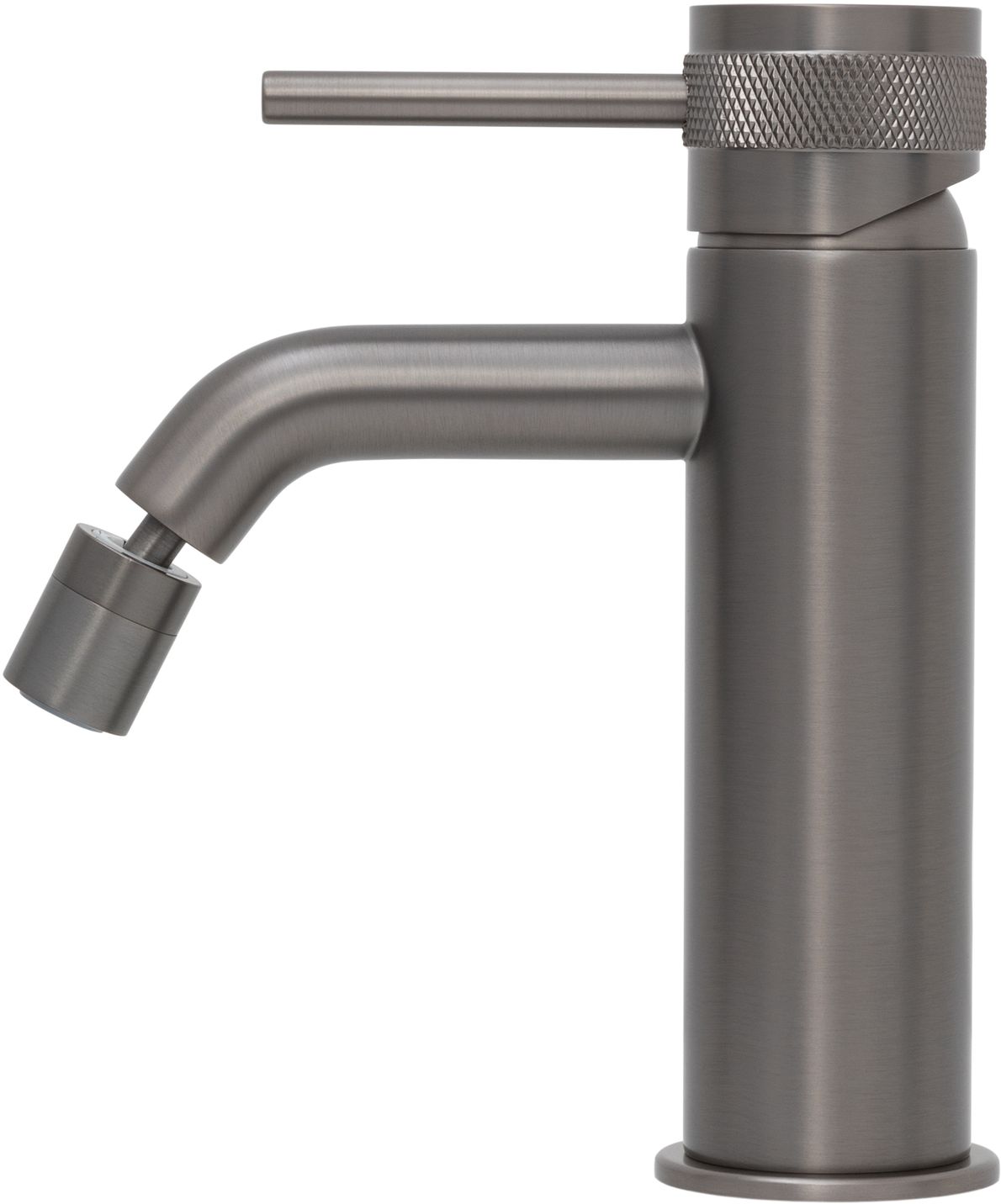 Смеситель для биде Allen Brau Priority 5.31A04-MG (с донным клапаном) графит браш