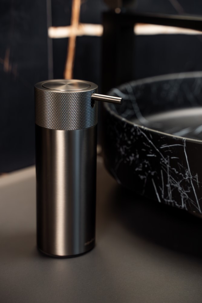 Диспенсер настольный металл GUN METAL