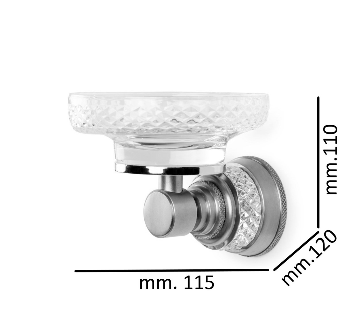 Мыльница boheme aura_accessories 10243-g золото