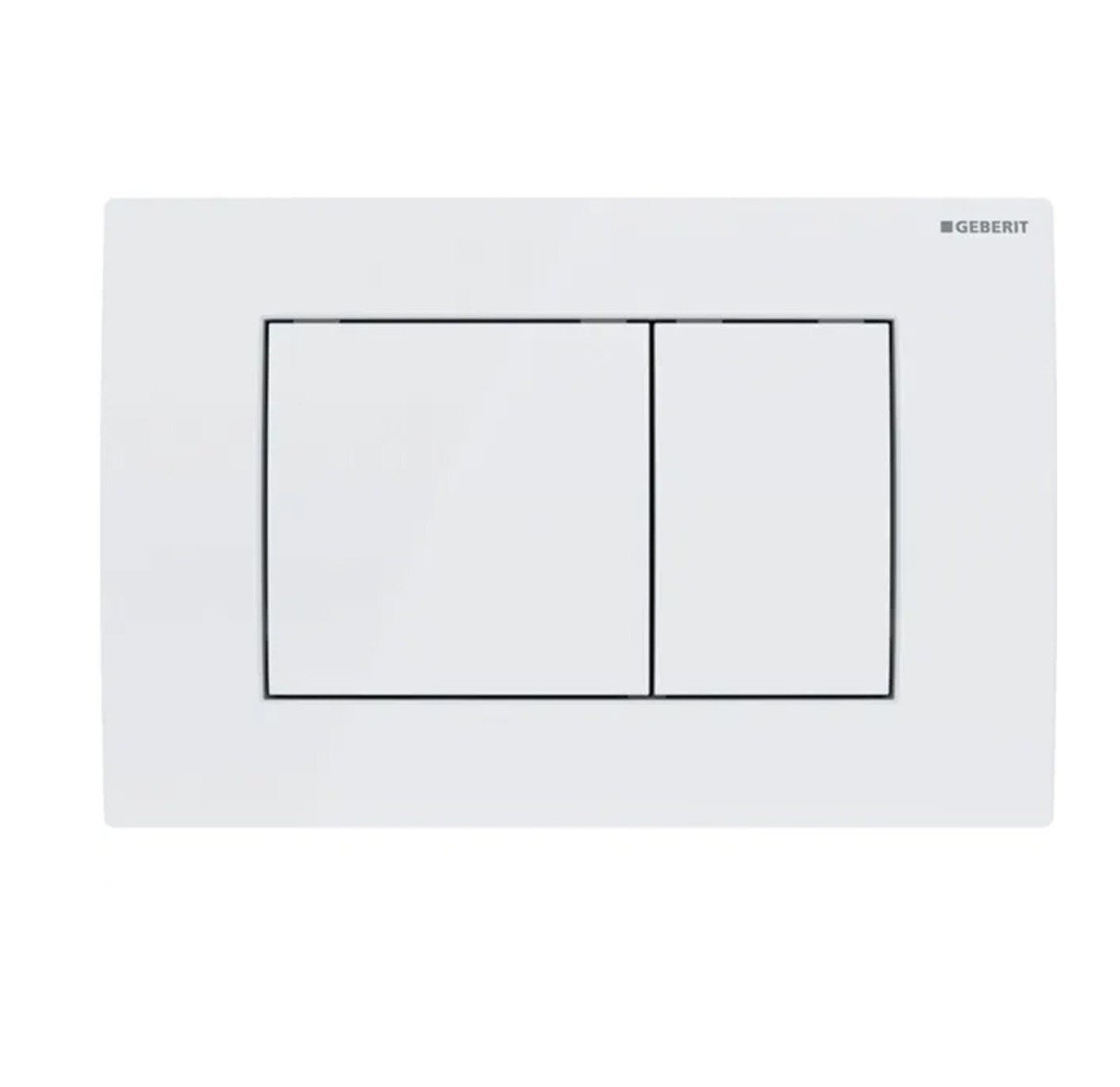 Кнопка смыва для инсталляции geberit delta 30 белый глянцевый