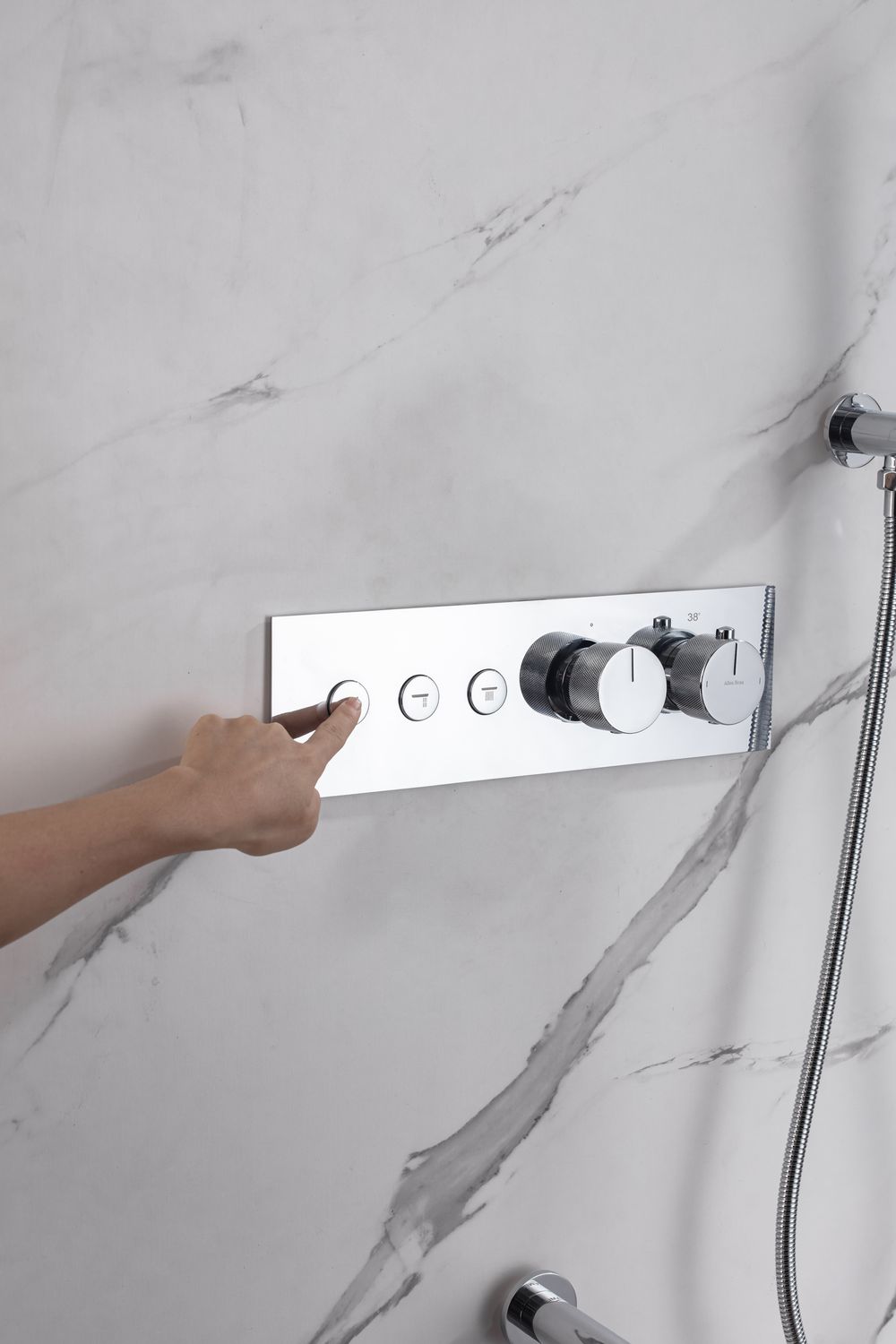 Смеситель для душа Allen Brau Liberty 5.33003-00 (с внутренней частью, 3 выхода) хром