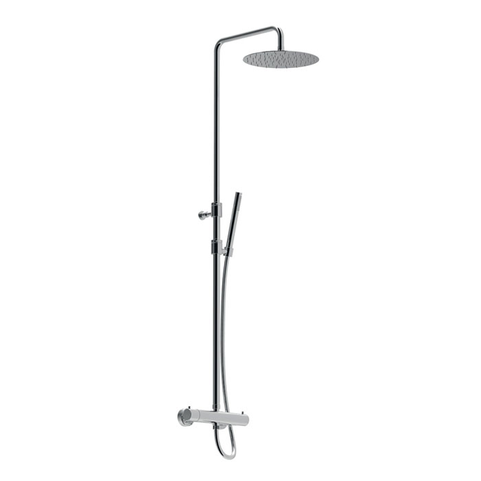 Giulini futuro f8225wc-sx25 термостатическая душевая система, цвет хром