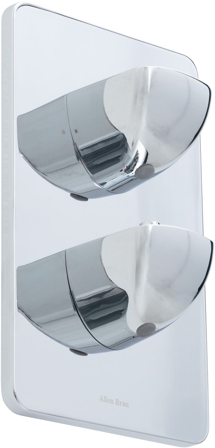 Смеситель для ванны Allen Brau Infinity 5.21216-00 (с внутренней частью, 2 выхода) хром