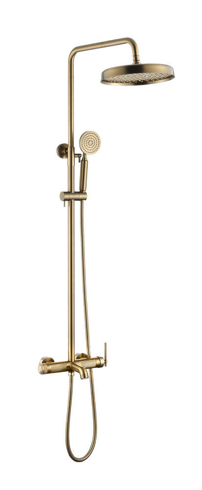 Стойка для душа boheme eterna bronze