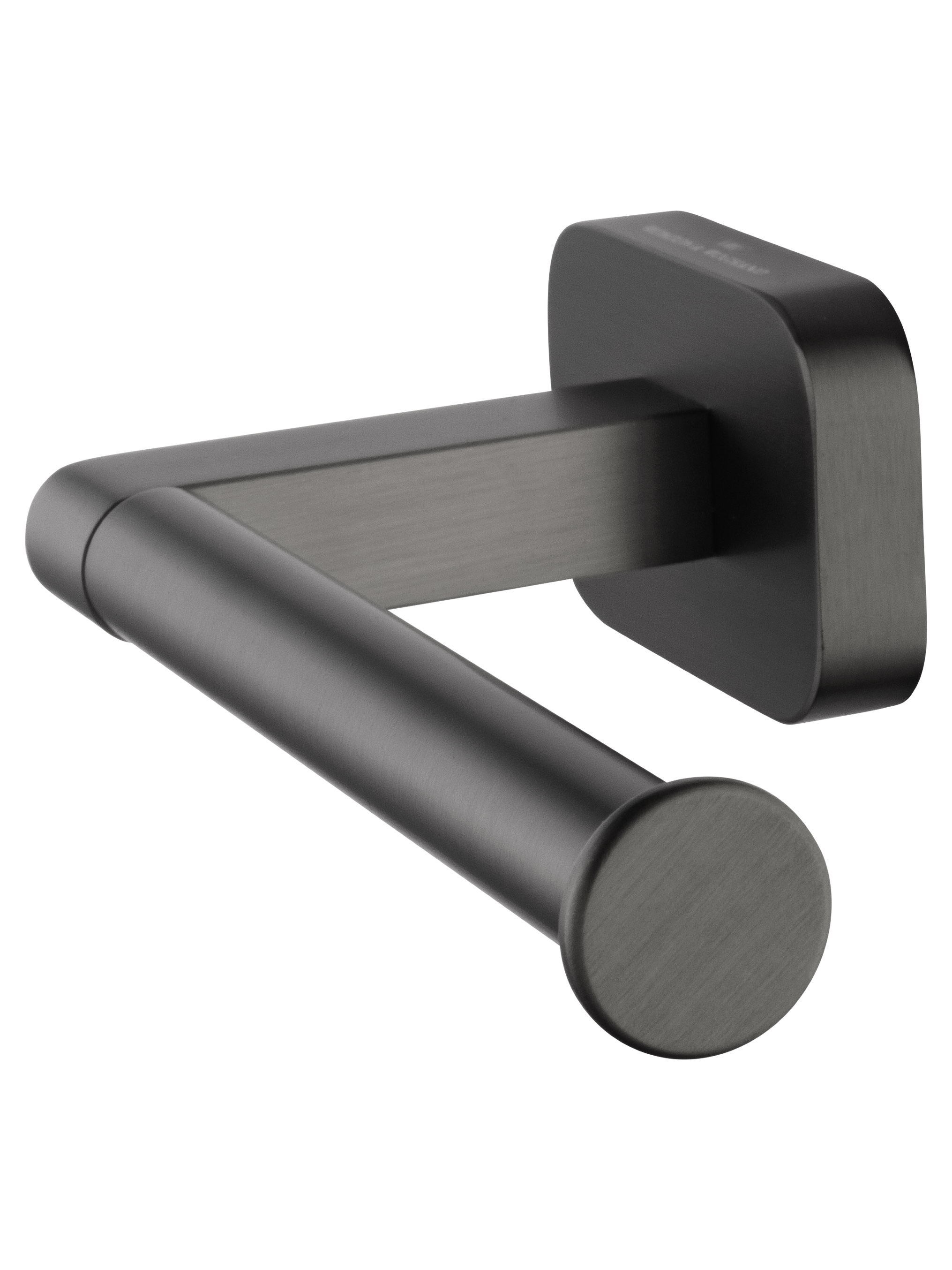 Держатель для туалетной бумаги без крышки wonzon & woghand graffity, темный графит (ww-9316)