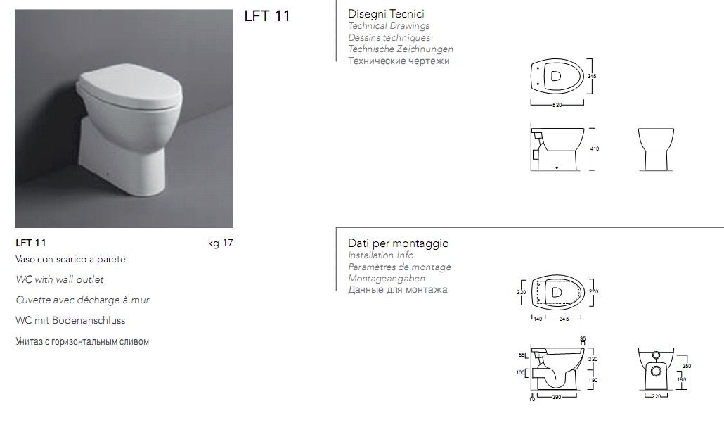 Унитаз напольный приставной lft spazio 520x345x410 белый глянцевый simas
