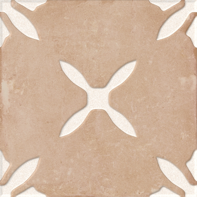 Керамогранит 40802 Pangea Clay Flower LT 22,3x22,3