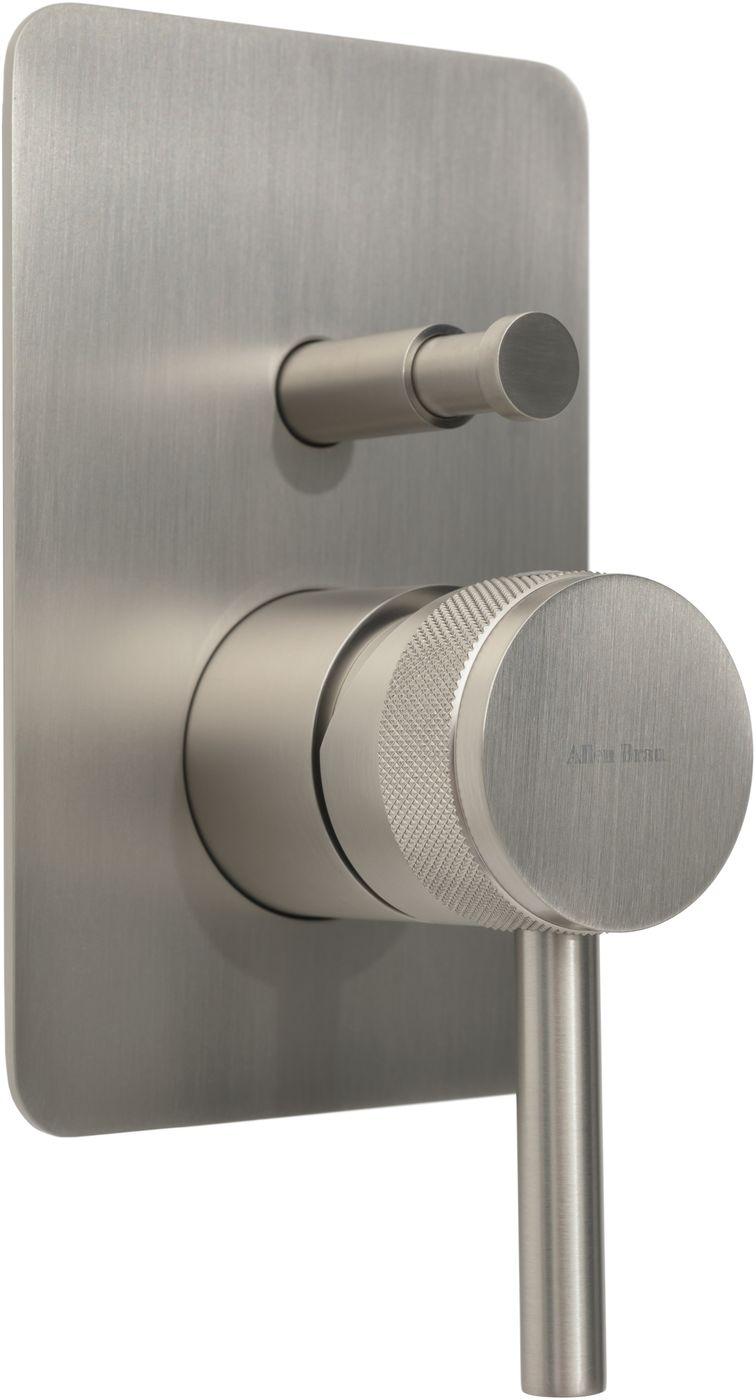 Смеситель для душа Allen Brau Priority X2 5.31011-BN (с внутренней частью, 2 выхода) никель браш