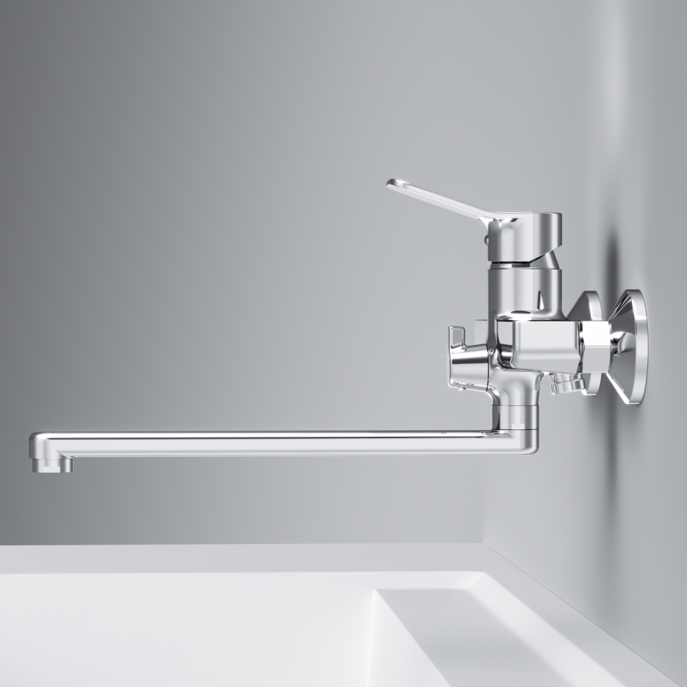 F85A90000 X-Joy, смеситель д/ванны/душа, излив 300 мм, хром, шт