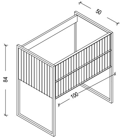 Тумба monaco 100см h84см белая глянец + золото под раковину моноблок