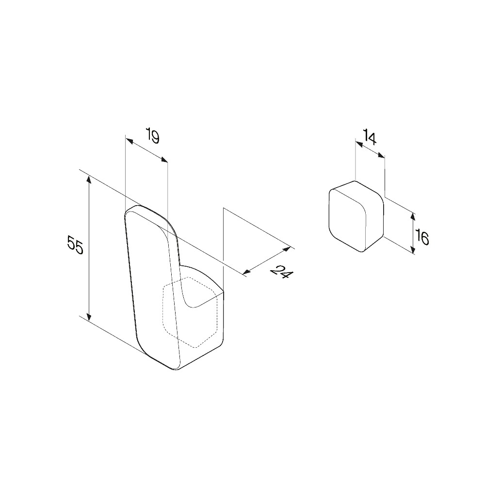 A8F35500 Func Крючок для полотенец