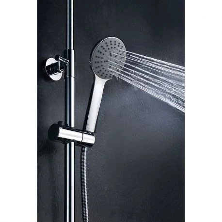 Душевая система настенная без смесителя imex europa bde011 chrome