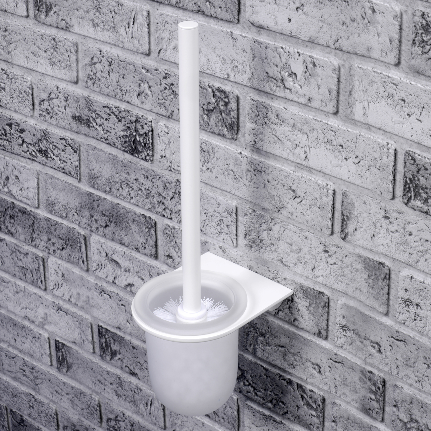 Kammel k-8327white щетка для унитаза подвесная